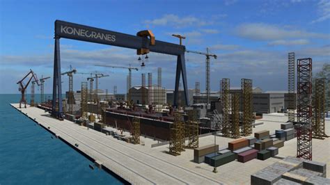 Virtual reality in shipbuilding: all-in-one shipyard 3D model