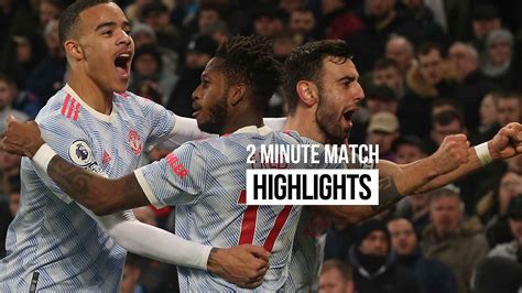 Match highlights from Aston Villa 2 Man Utd 2 | Manchester United