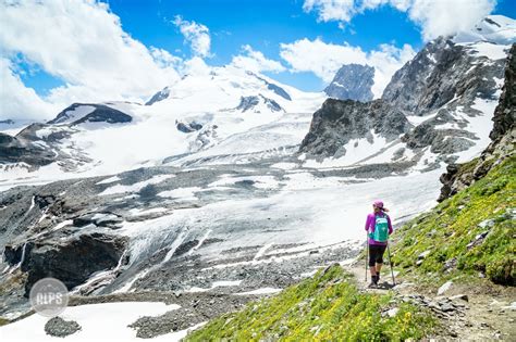 Hiking the Saas Fee Glacier Trail via the Britannia Hut