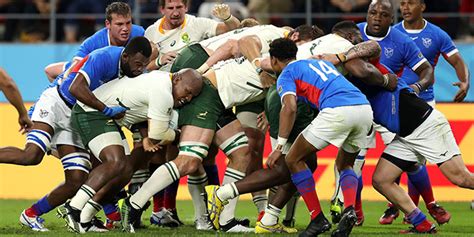 RWC Pool B Highlights - Namibia vs South Africa - Americas Rugby News