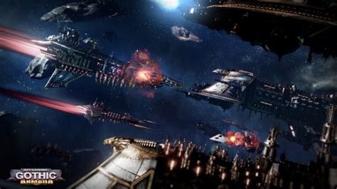 Battlefleet Gothic: Armada trailer sails through space in planet ...