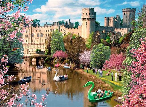 Ravensburger Picturesque Landscapes No.5 Warwickshire - Shakespeare’s ...