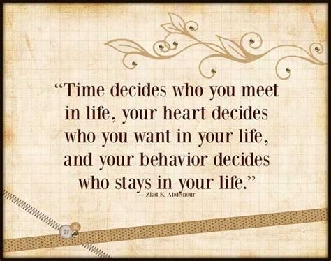 Inspirational Quotes About Life: Time Decides Who With You - BoomSumo ...