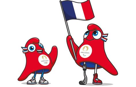 Les Mascottes des Jeux Olympiques Paris 2024 ne sont en vente que les Carrefour - Santecool