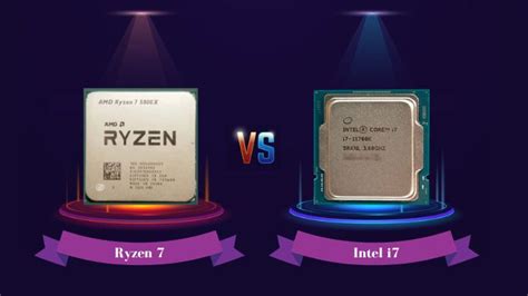 Ryzen 7 vs i7: Selecting the Right Choice [WHICH IS BETTER]