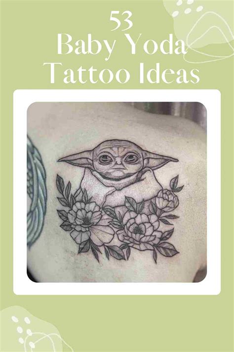 53+ Baby Yoda Tattoo Ideas You'll Gush Over - Tattoo Glee