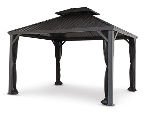 Broyhill Autumn Cove Wood Hard Top Gazebo | ubicaciondepersonas.cdmx.gob.mx