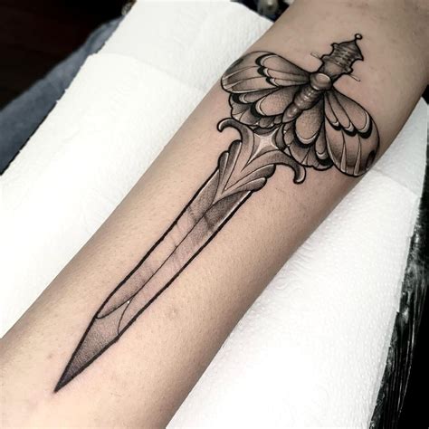 Dagger Tattoo: Beyond Betrayal to Bravery and Protection