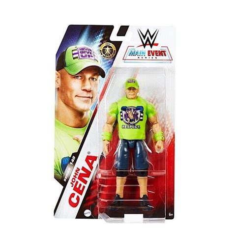 John Cena Green Shirt WWE Mattel Basic Series 148 Wrestling Action Figure | eBay