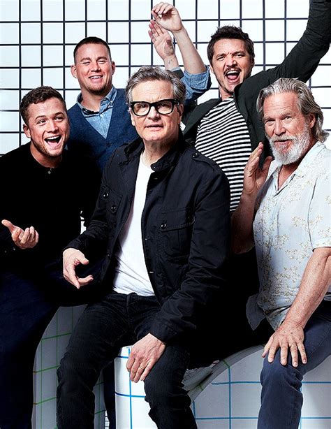 The Kingsman cast pose for photos at San Diego... : FINITE=ALRIGHT.