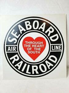 SEABOARD AIR LINE RAILROAD logo Paper board 12"x12" | eBay