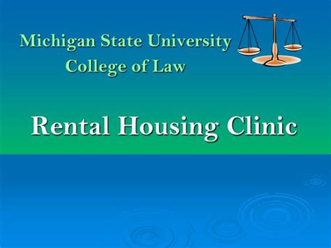 PPT - Michigan State University College of Law PowerPoint Presentation - ID:846844