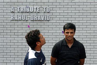 THE WALL: Tribute to Rahul dravid - 10000 bricks wall in bangalore