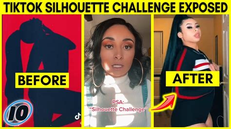 TikTok Silhouette Challenge Exposed After This - YouTube