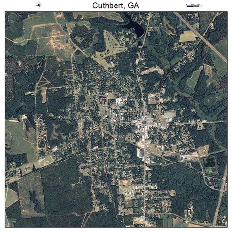 Aerial Photography Map of Cuthbert, GA Georgia