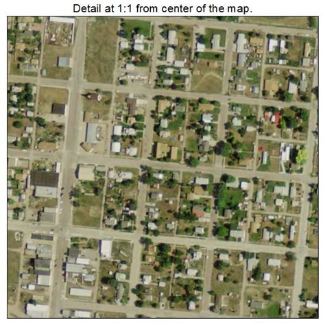 Aerial Photography Map of Minatare, NE Nebraska