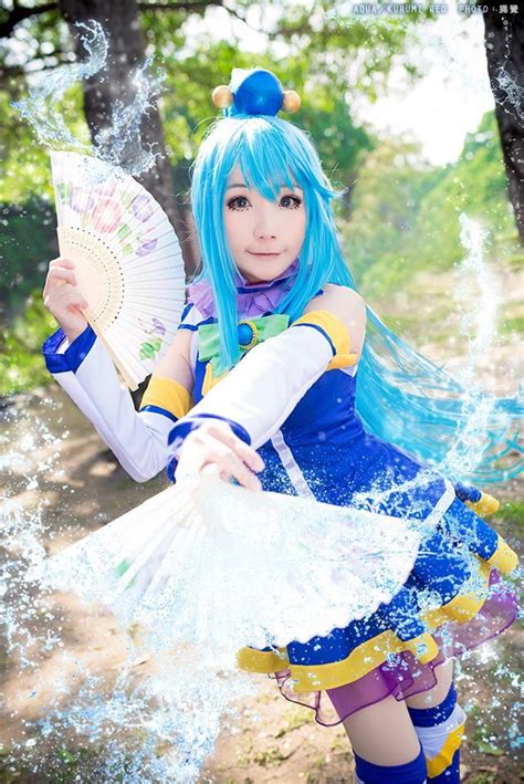 [KonoSuba] Aqua cosplay - Album on Imgur | Konosuba cosplay, Cute ...