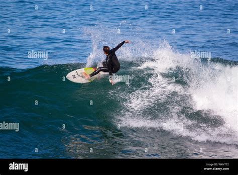 Surfing the South African coast, Coffee Bay Stock Photo - Alamy