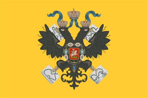 Imperial Standard of the Tsar of Russia (1700).svg | Russian flag ...