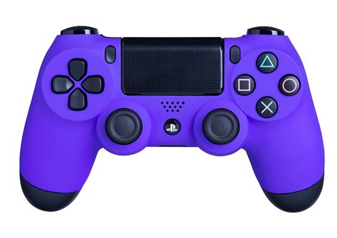 Buy Playstation 4 Wireless Controller - Vibrant Purple Soft Touch PS4 Remote - Added Grip for ...