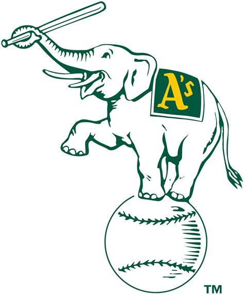 Oakland Athletics Alternate Logo - American League (AL) - Chris Creamer's Sports Logos Page ...