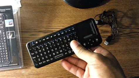 Anker® Mini Bluetooth Handheld Keyboard Review - YouTube