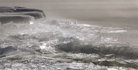 Lake Superior ‘Shattered Ice Waves’ Video is Hypnotic