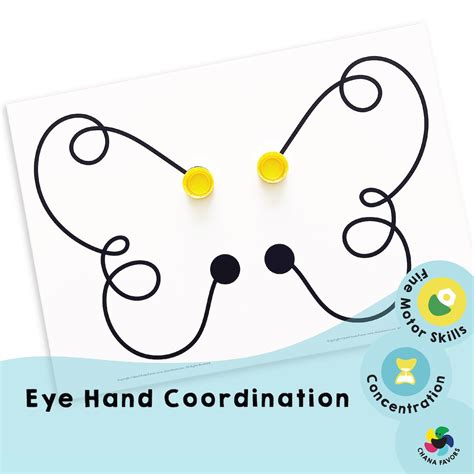 Hand-eye Coordination Printable Family Games to Exercise Both Eyes ...