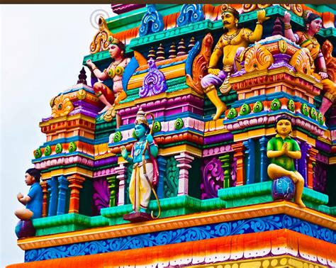 Through My Lens: Colours of South Indian temple architecture