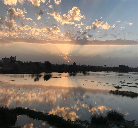 Sunset along River Nile ( Egypt ) . : r/SkyPorn