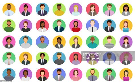 Business People Icons High-Res Vector Graphic - Getty Images