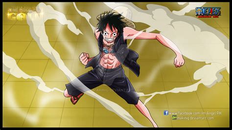 Luffy One Piece Film Gold by makinig on DeviantArt