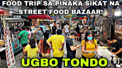 FILIPINO STREET FOOD | UGBO TONDO MANILA STREET FOOD | UGBO STREET FOOD TRIP! - YouTube