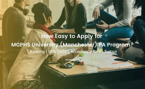 MCPHS University Manchester PA Program: Tuition | Requirements