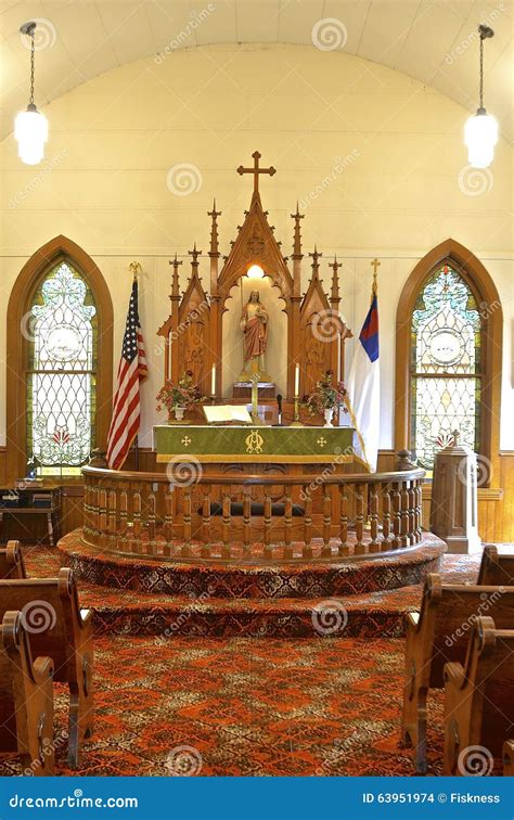 Lutheran church altar stock photo. Image of communion - 63951974