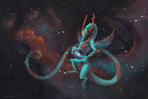 Space Dragon by Kridershot on DeviantArt