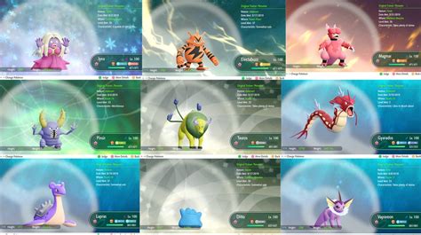 Shiny Gen 1 Battle Ready Pokemon Let's Go Part 2 | Etsy