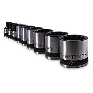 Craftsman 9-piece Inch Universal Socket Accessory Set