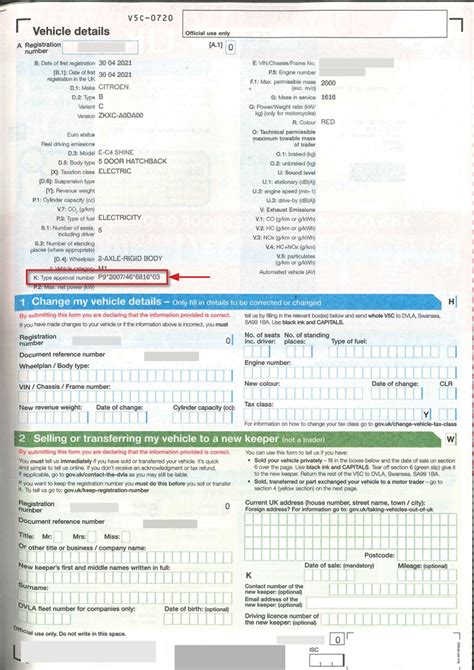 Car Registration Certificate