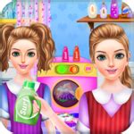 School Girls Weekend Home Washing Laundry games for PC - How to Install on Windows PC, Mac