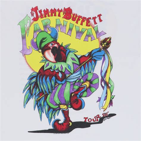 1998 Jimmy Buffett Carnival Tour Shirt – WyCo Vintage