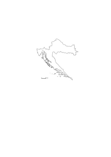 Croatia map - Openclipart