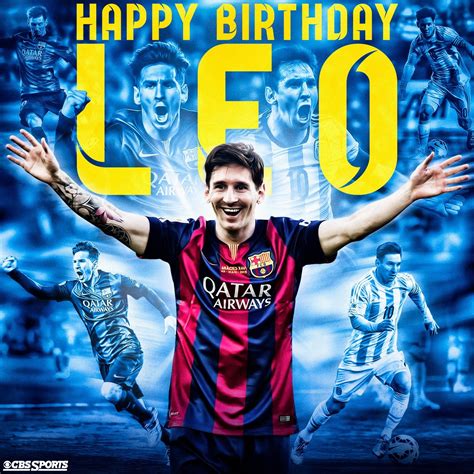 Pin by Lido Chicoma on Futbol | Messi birthday, Happy birthday leo, Messi