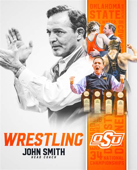 John Smith Autographed 8"x10" photo, Oklahoma State Wrestling ...