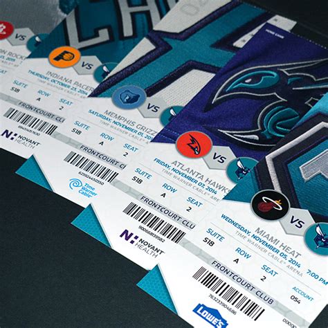 2014-15 Hornets Suite Tickets on Behance