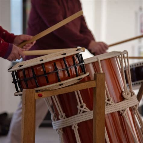 Adult Taiko taster sessions, Theatr Brycheiniog, Brecon, May 14 2023 ...