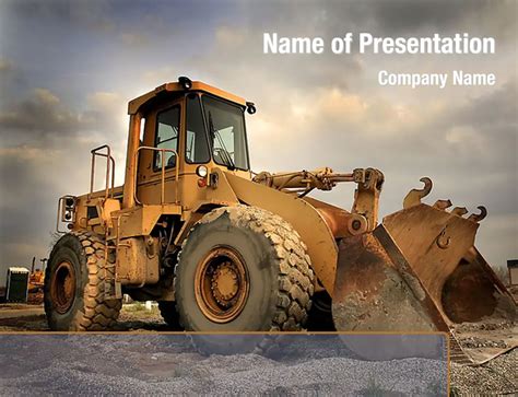 Heavy Construction Equipment PowerPoint Templates - Heavy Construction Equipment PowerPoint ...