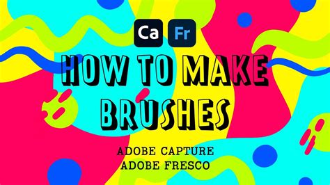 How to Create Brushes with Adobe Capture and Adobe Fresco - YouTube