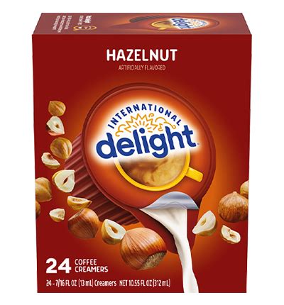 Hazelnut Coffee Creamer Singles 24 pack