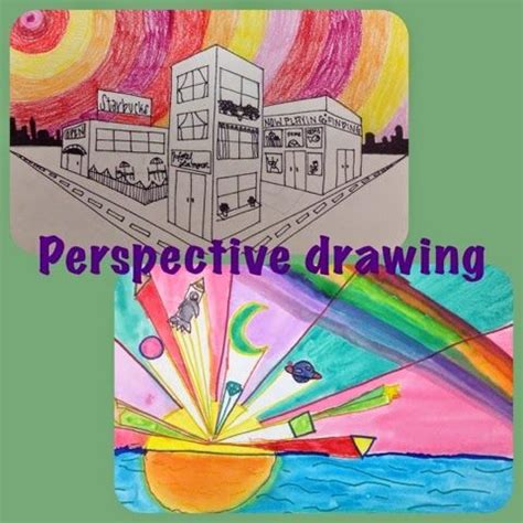 Mrs. Knight's Smartest Artists: One point, two point Perspective Drawing | Perspective drawing ...